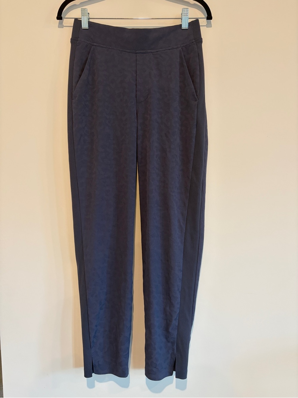 Athleta Brooklyn Textured Ankle Pant Navy Blue Size 0
